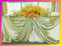 Fiestas de 15 aņos y decoracion de bodas con flores y telas.