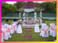 Ambientacion y decoracion de eventos al aire libre.