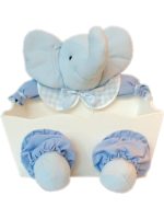 Porta pa�ales para regalos en nacimientos y accesorios para bebes.