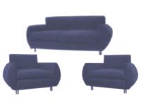 Juego de living y sillones para consultorios en venta.