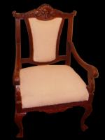 4 sillones muebles de estilo de sala de chipindal para venta.